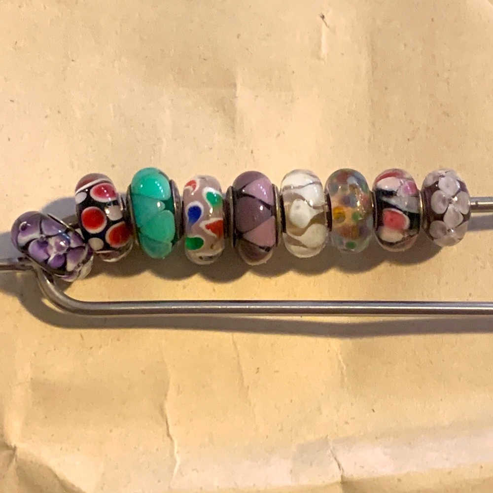 Pandora glass bead charm